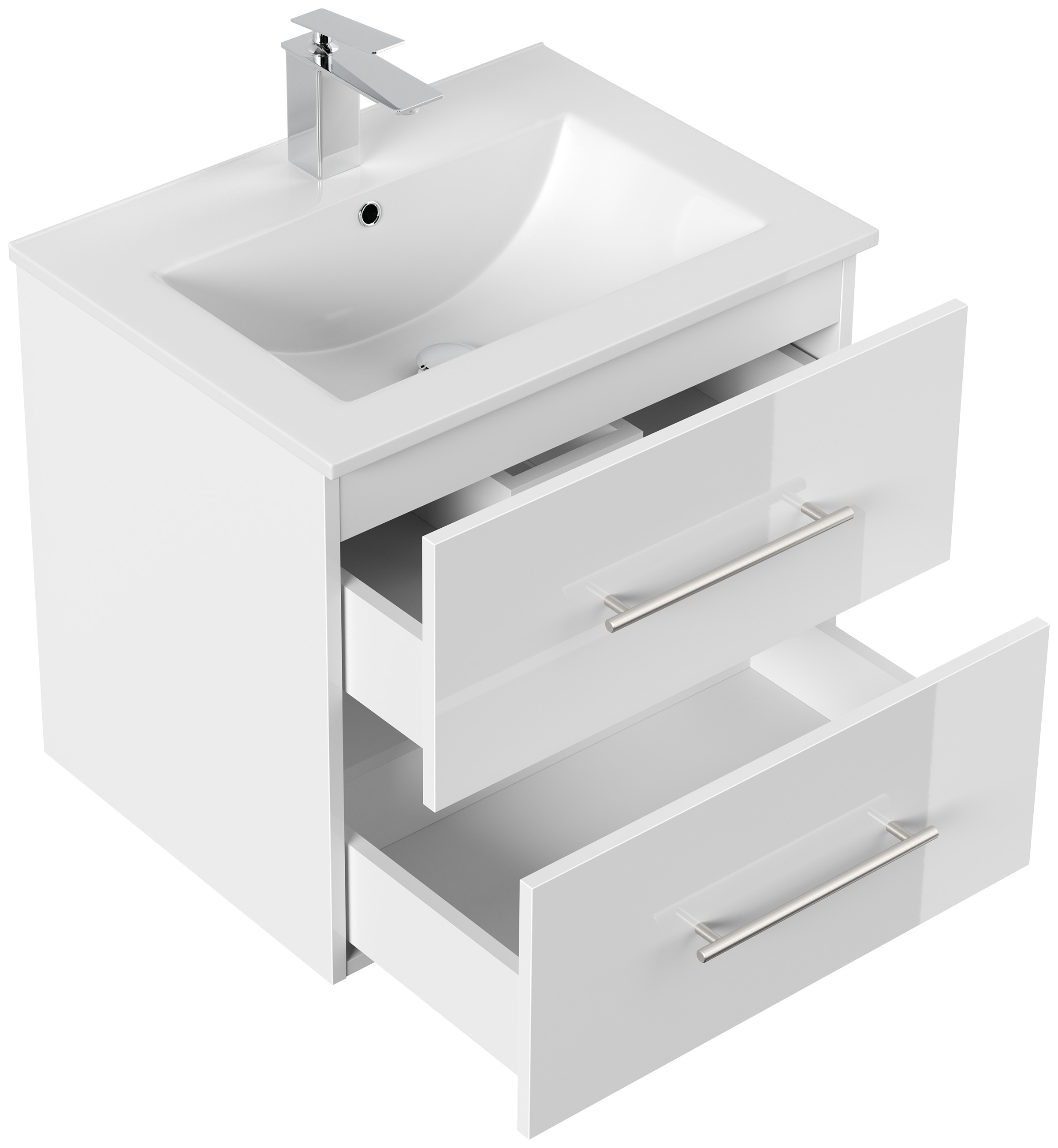 Badmöbel Firenze 60 SoftClose eiche gold