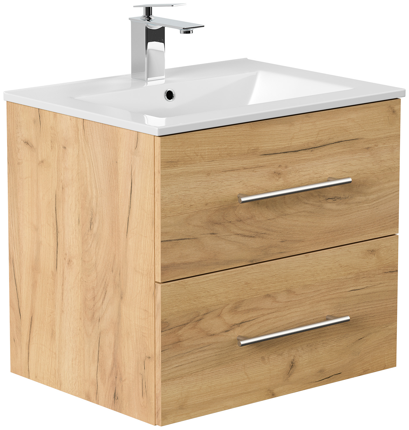 Badmöbel Firenze 60 SoftClose eiche gold