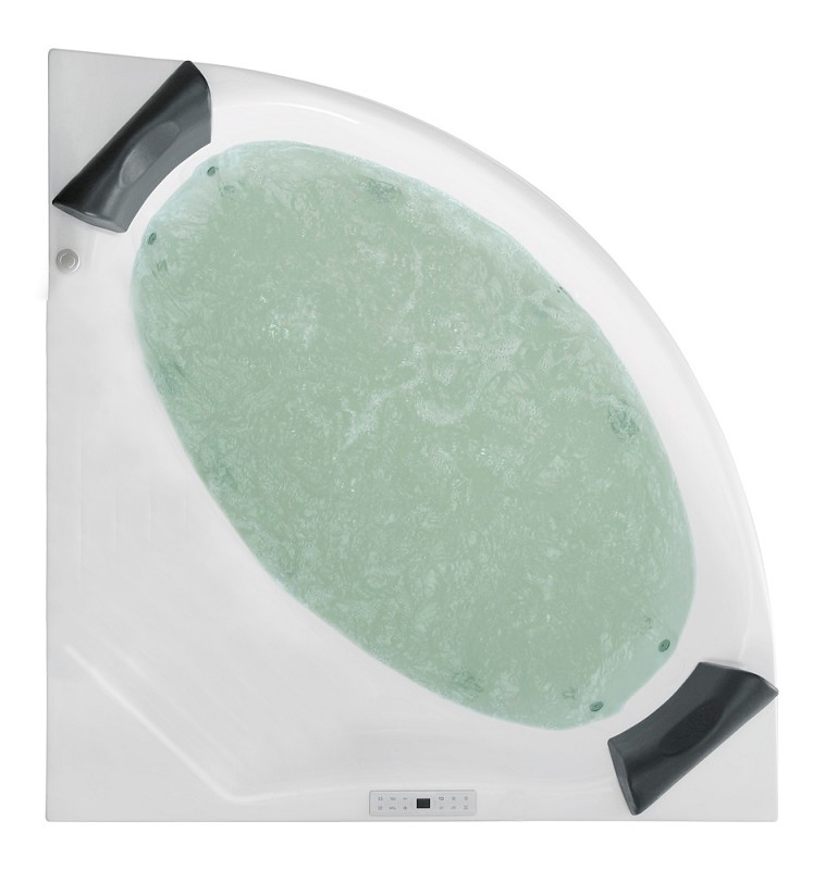 Eck Whirlpool Vita 145x145x69 Made in Germany 22 Düsen Befüllung Überlauf