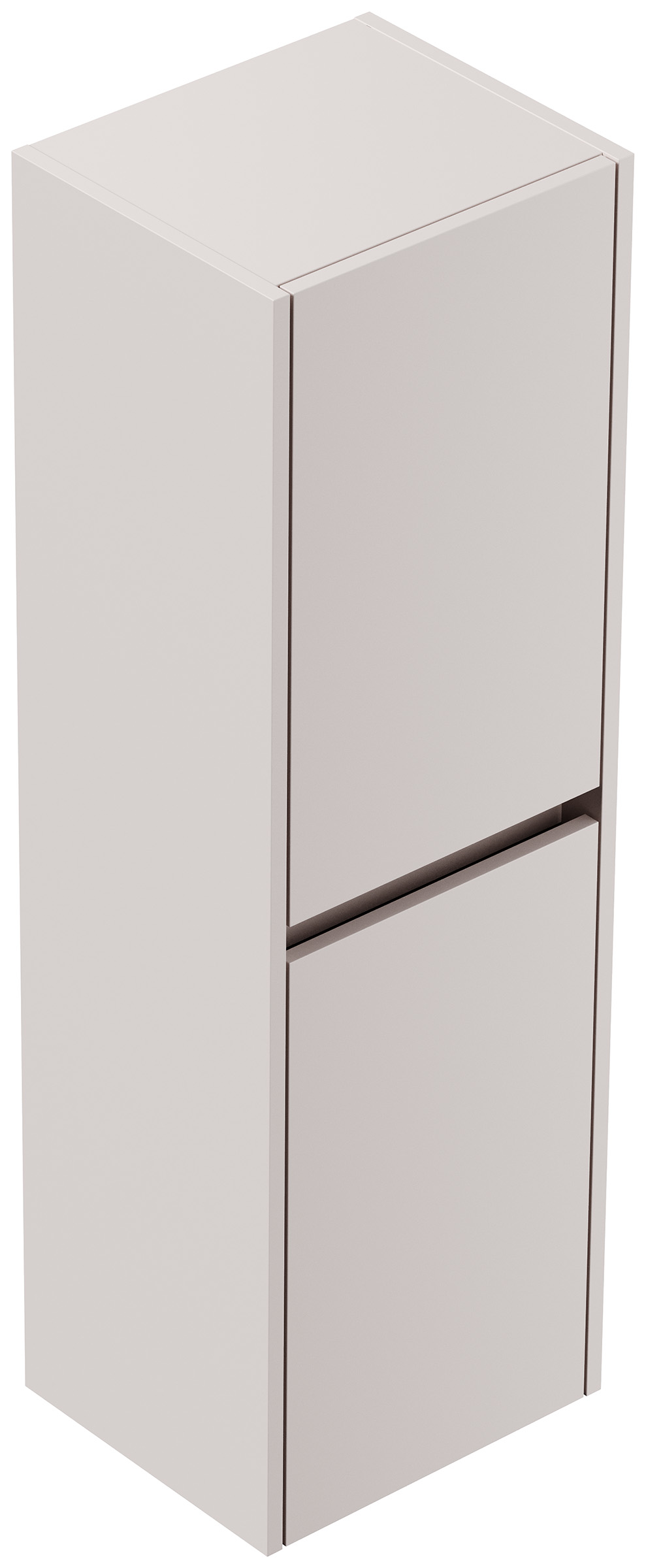Badezimmer Hochschrank 112cm Softclose Taifun zur Wandmontage eiche gold