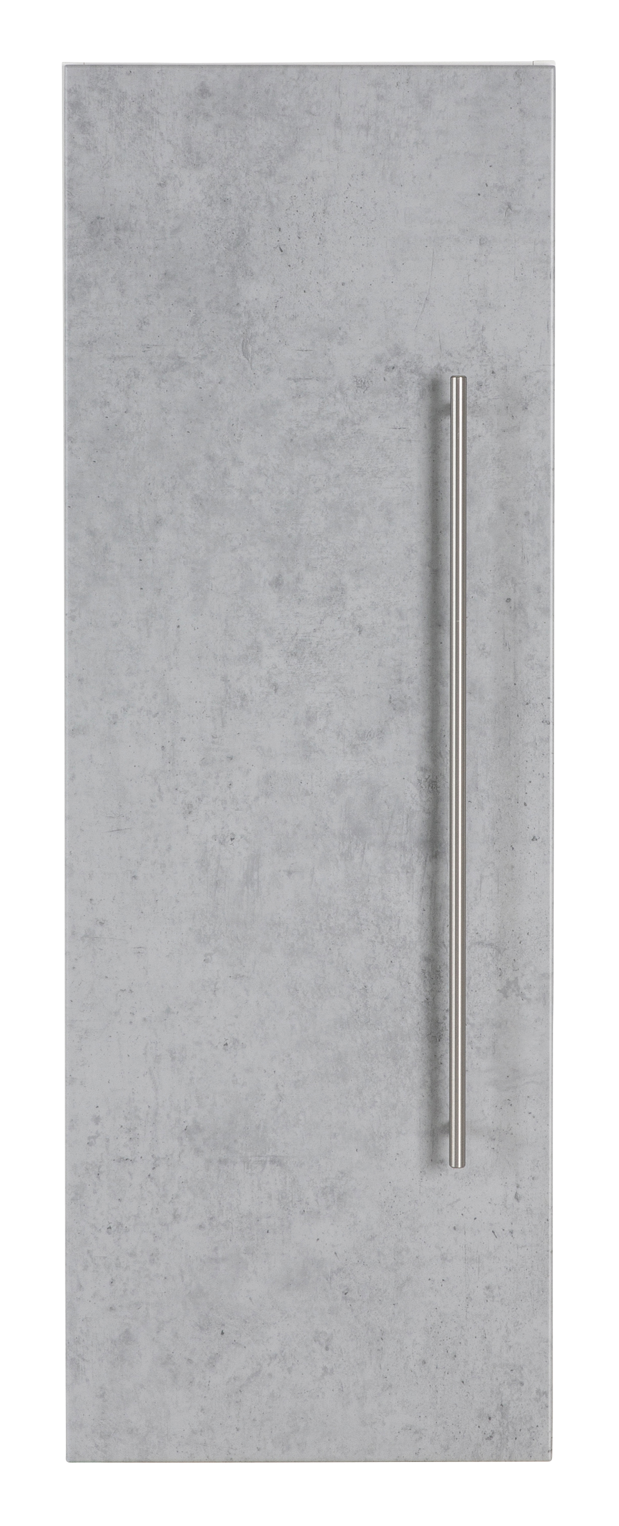 Hochschrank SANTINI 100cm weiss matt mit Tür anthrazit