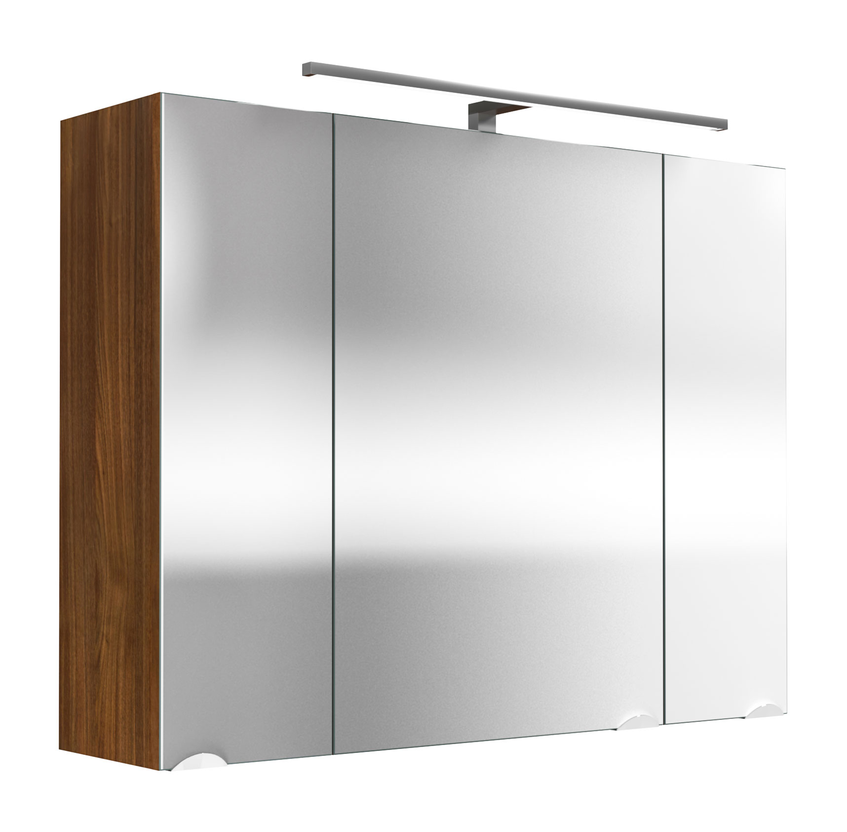 Spiegelschrank 90 cm Walnuss
